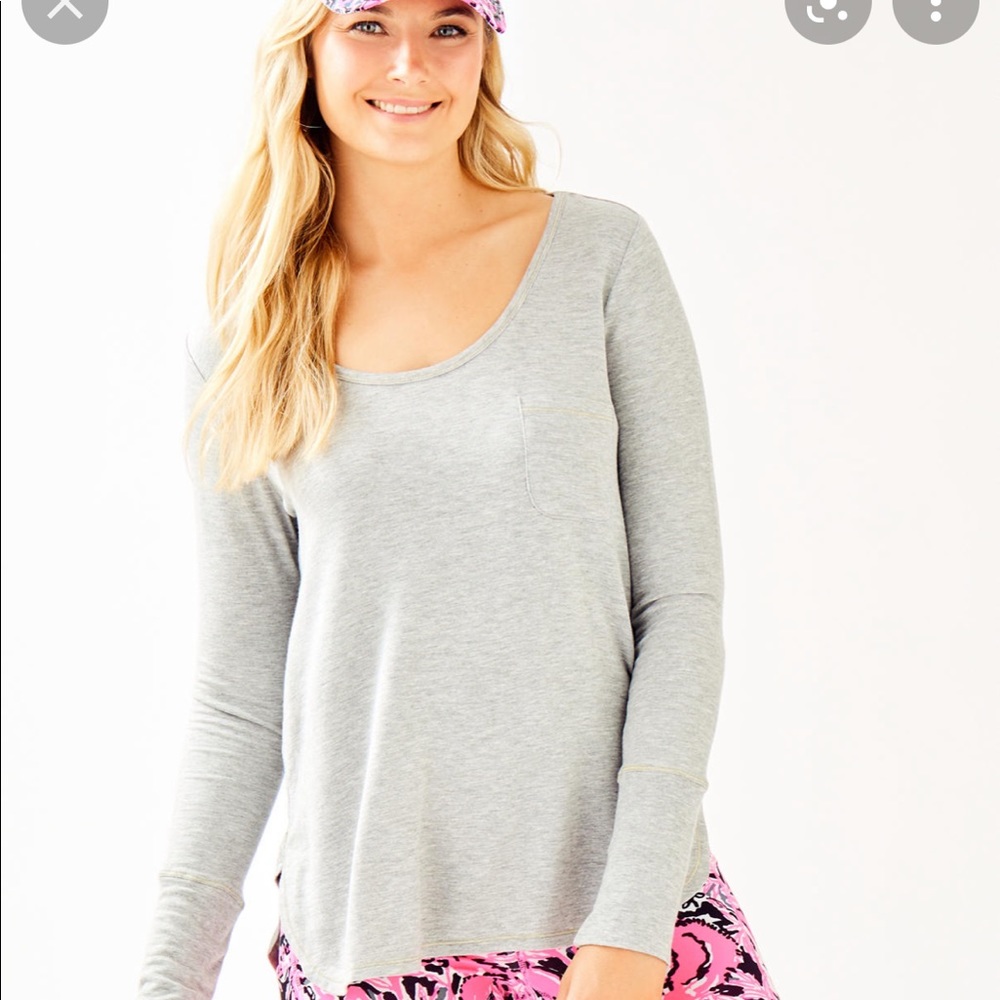 Lilly Pulitzer luxletic Kerah athleisure top